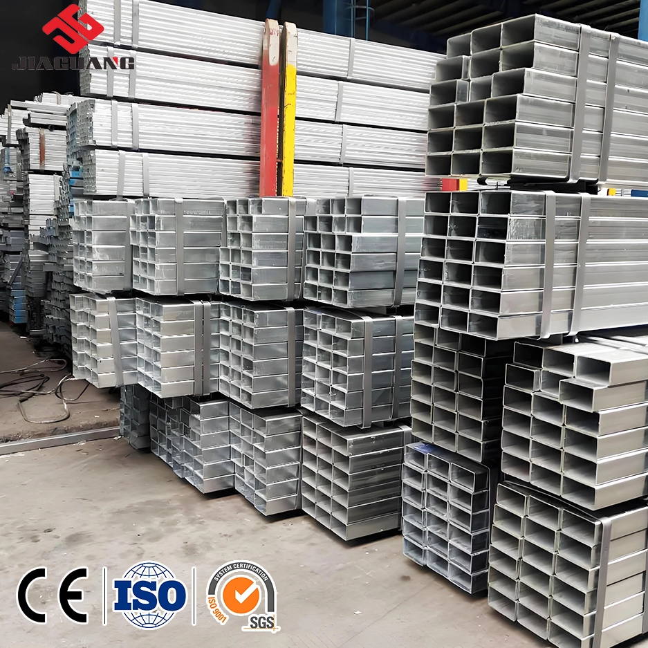 Q235B Rectangular Tube 40 * 70mm Bright Square Tube 45 * 45mm Cold-Rolled Welded Tube 100 * 100mm No Burrs No Welding Rod No Scratches Carbon Steel Square Tubes