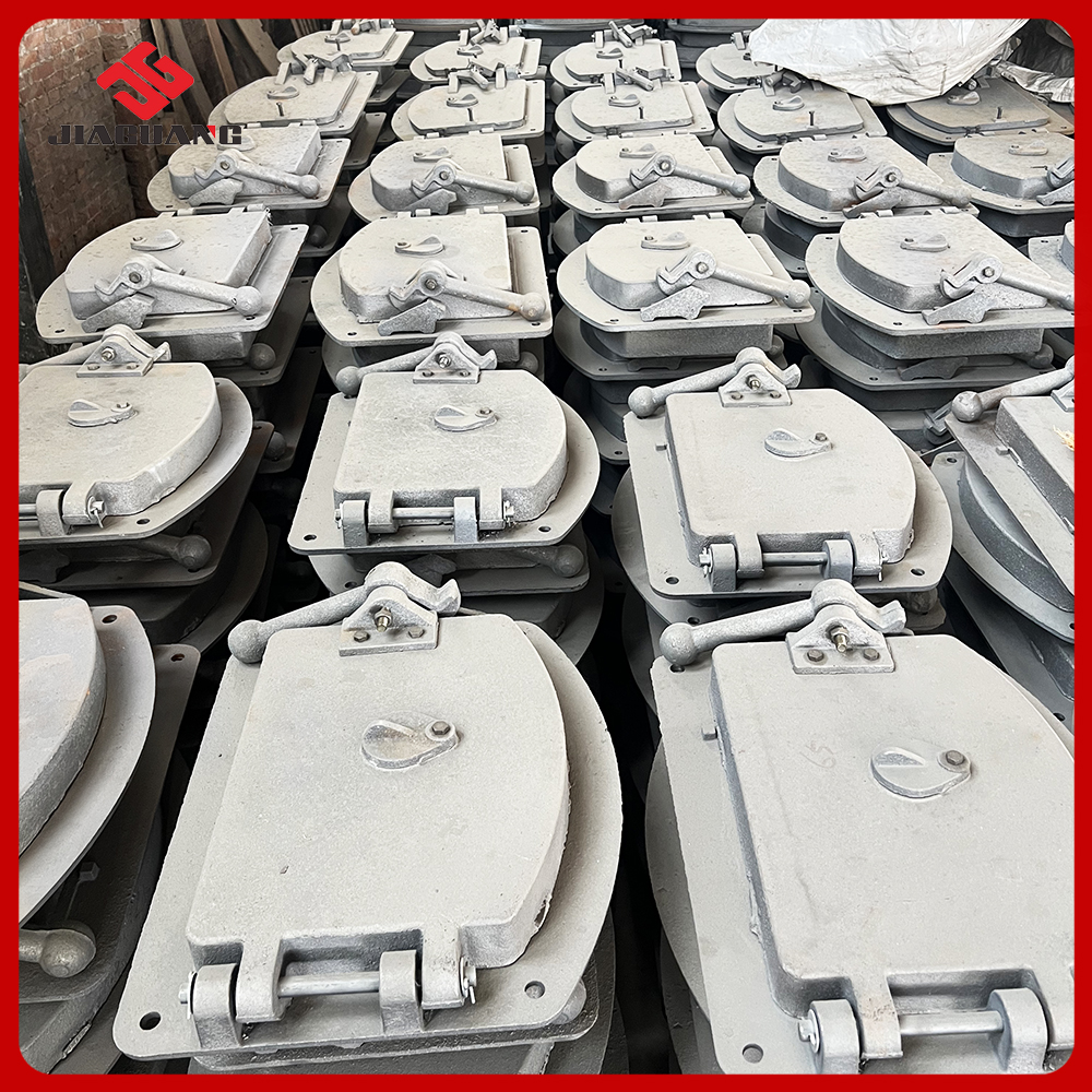 Cast iron heat-resistant fire-resistant layer boiler accessories furnace door