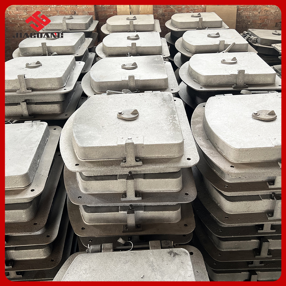 Cast iron heat-resistant fire-resistant layer boiler accessories furnace door