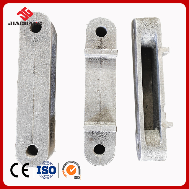 China made high precision boiler auxiliary parts cast steel/cast iron slag remover plate chain