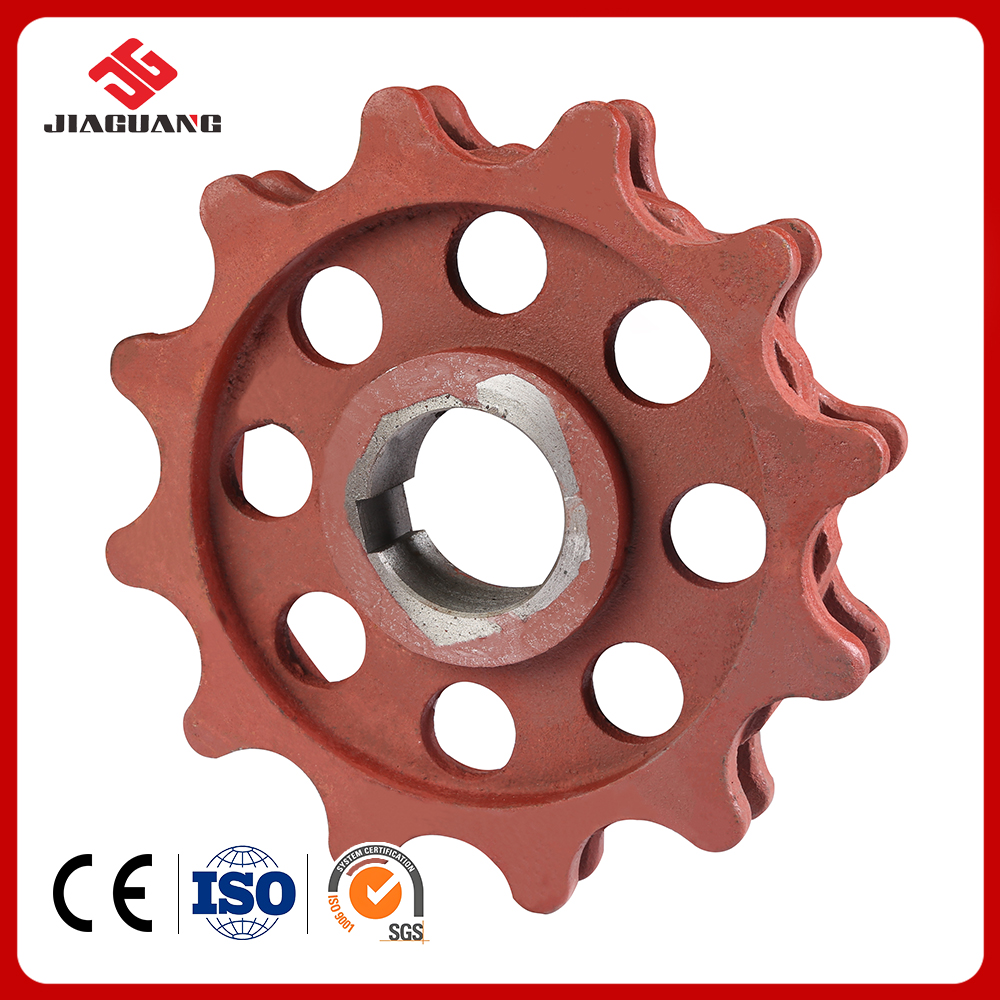 Hot selling high transmission efficiency Φ300X80mm cast steel/alloy steel/cast iron chemical boiler parts boiler gear