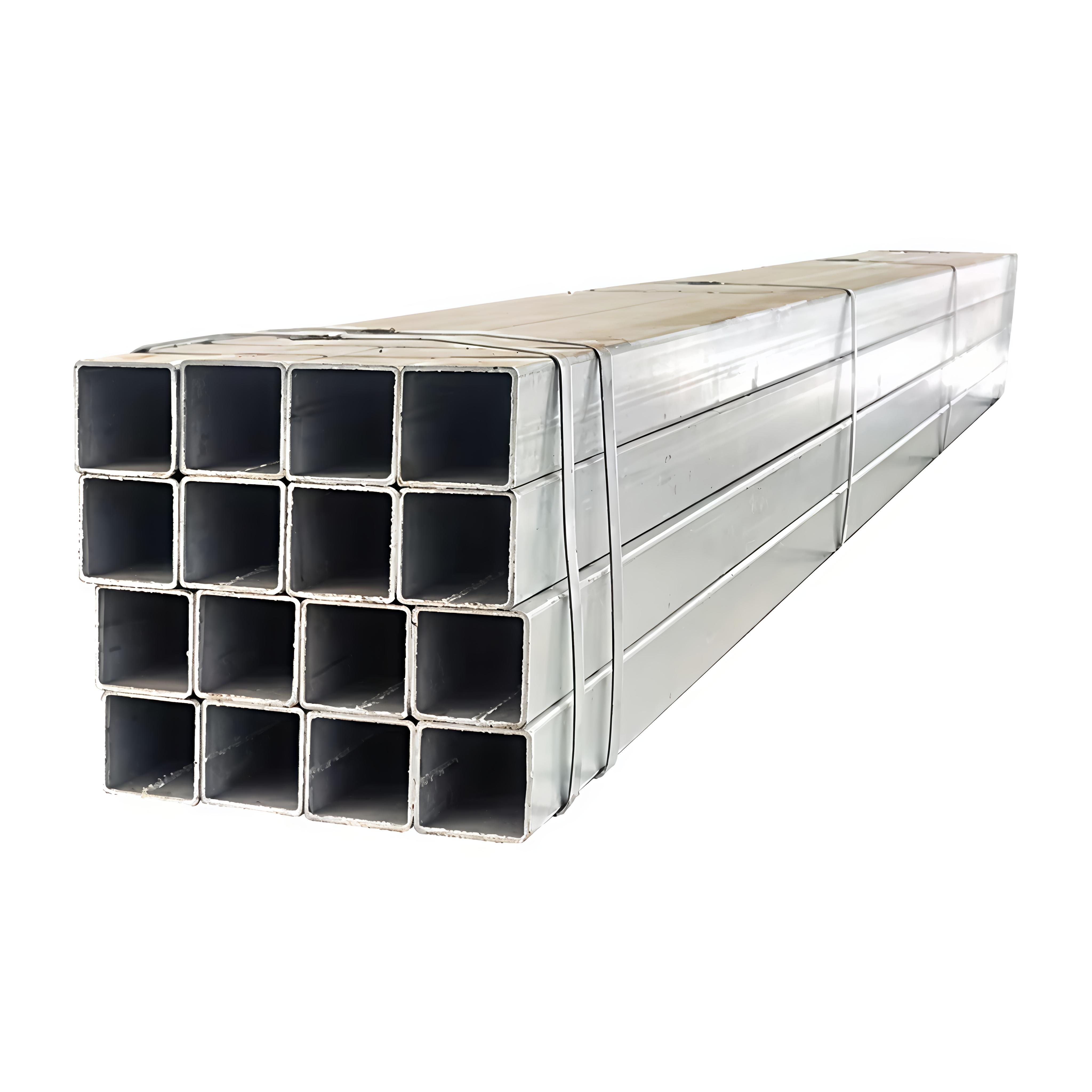 Environmentally friendly and durable preferred material for building infrastructure Carbon steel Q235 corrosion-resistant galvanized square tube