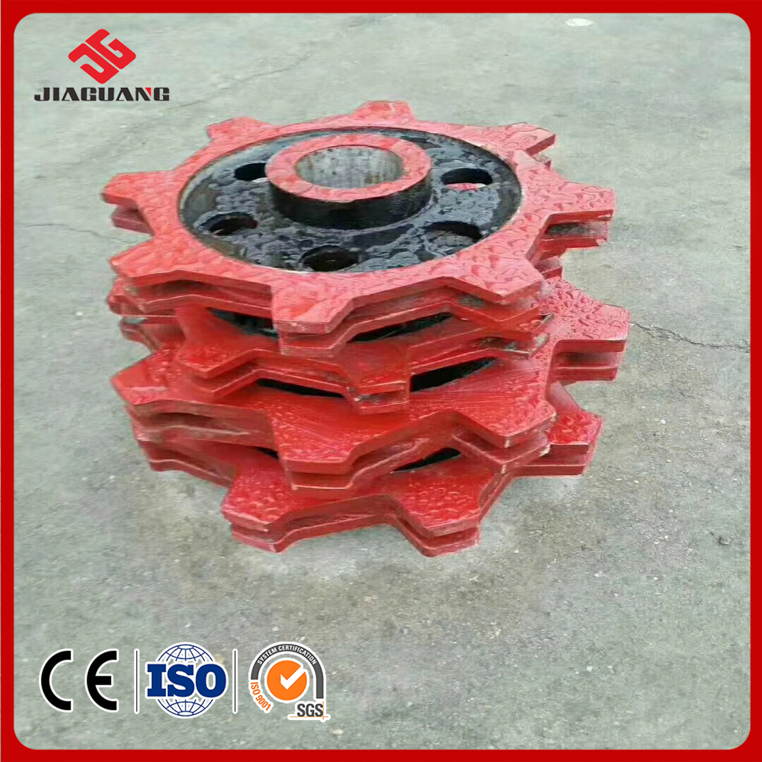 Hot selling high transmission efficiency Φ300X80mm cast steel/alloy steel/cast iron chemical boiler parts boiler gear