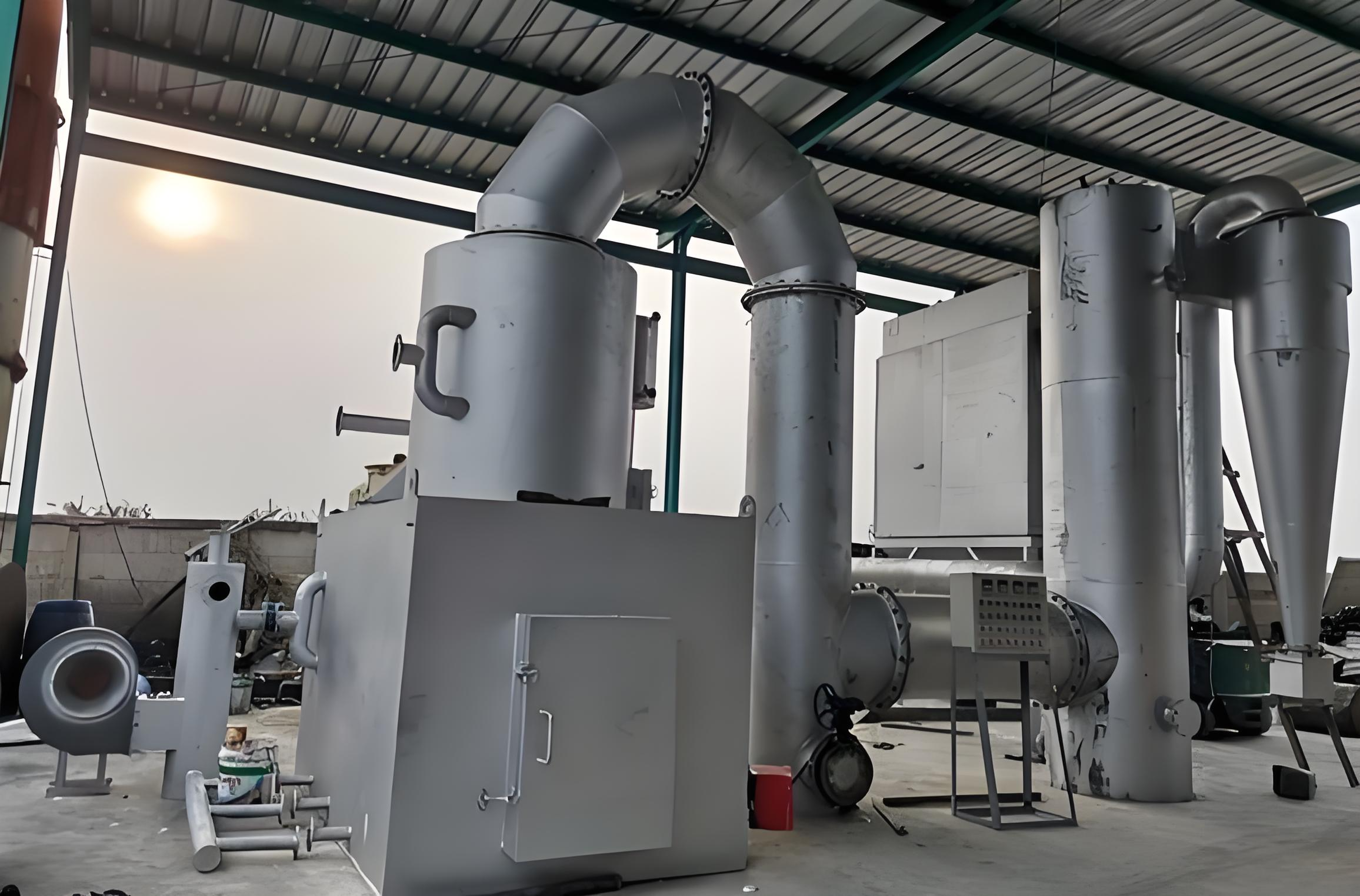 Medical Waste High-efficiency Pyrolysis Gasification Type 50-300 Ton Large Mechanical Grate Type Domestic Waste Incinerator