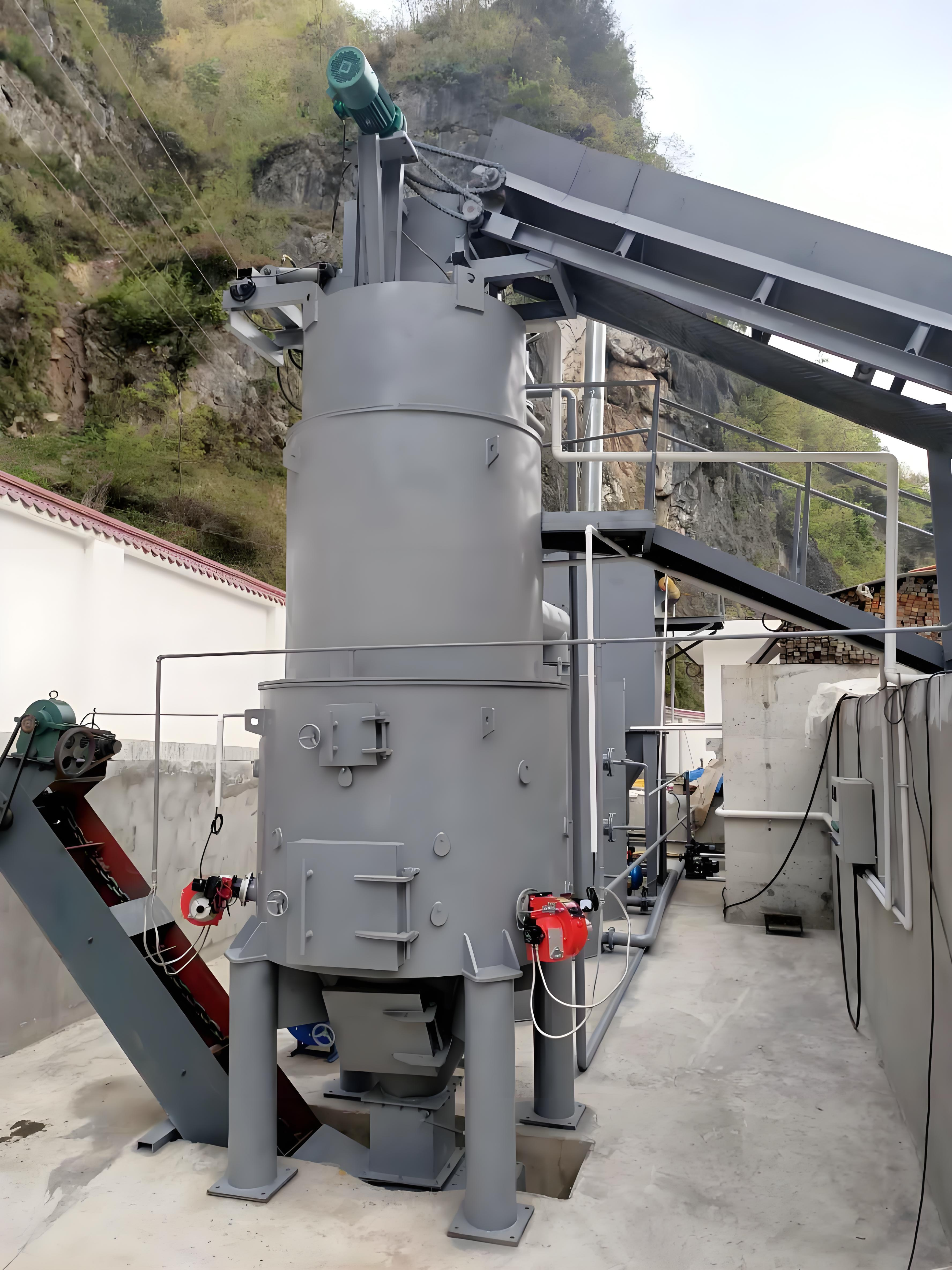 Medical Waste High-efficiency Pyrolysis Gasification Type 50-300 Ton Large Mechanical Grate Type Domestic Waste Incinerator