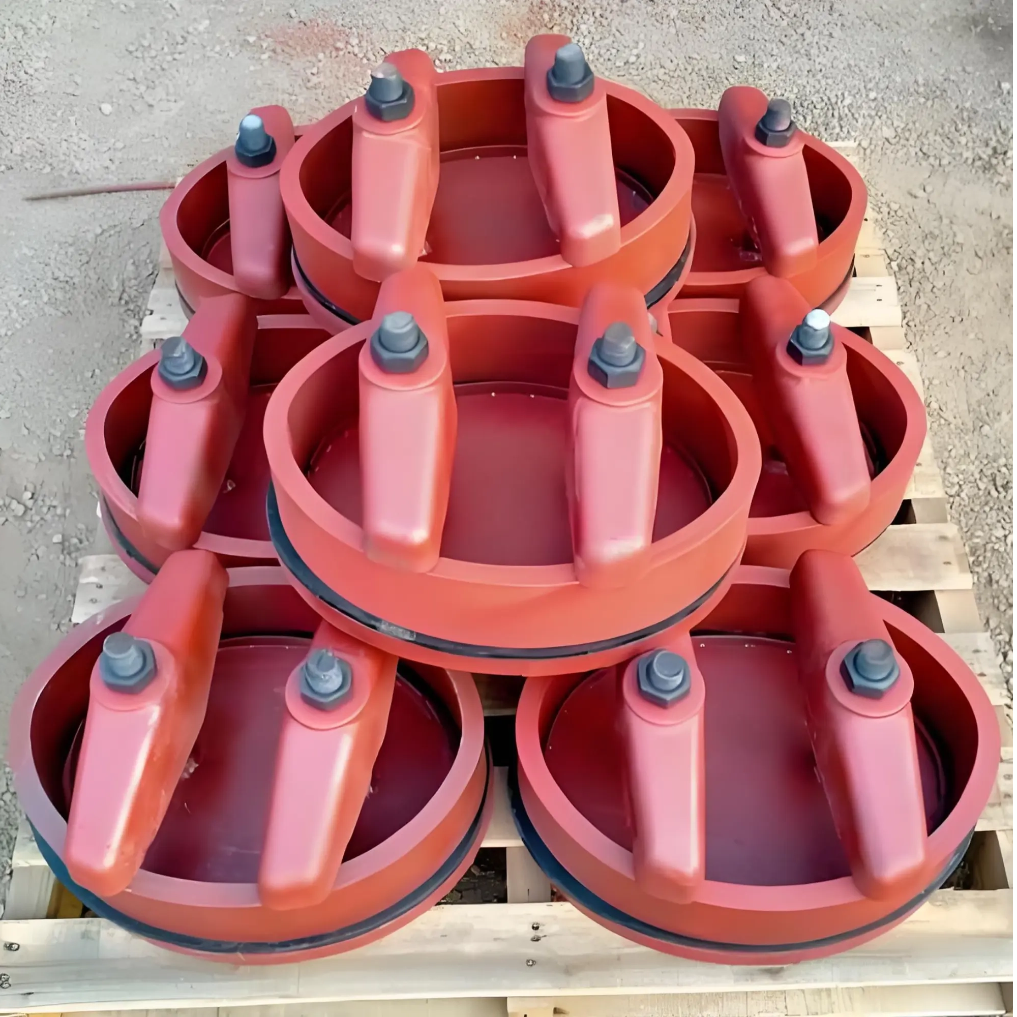 Boiler Accessories Stainless Steel Manhole Corrosion-Resistant 300 * 400 Atmospheric Pressure Quick Opening Manhole Oval Handhole Cover