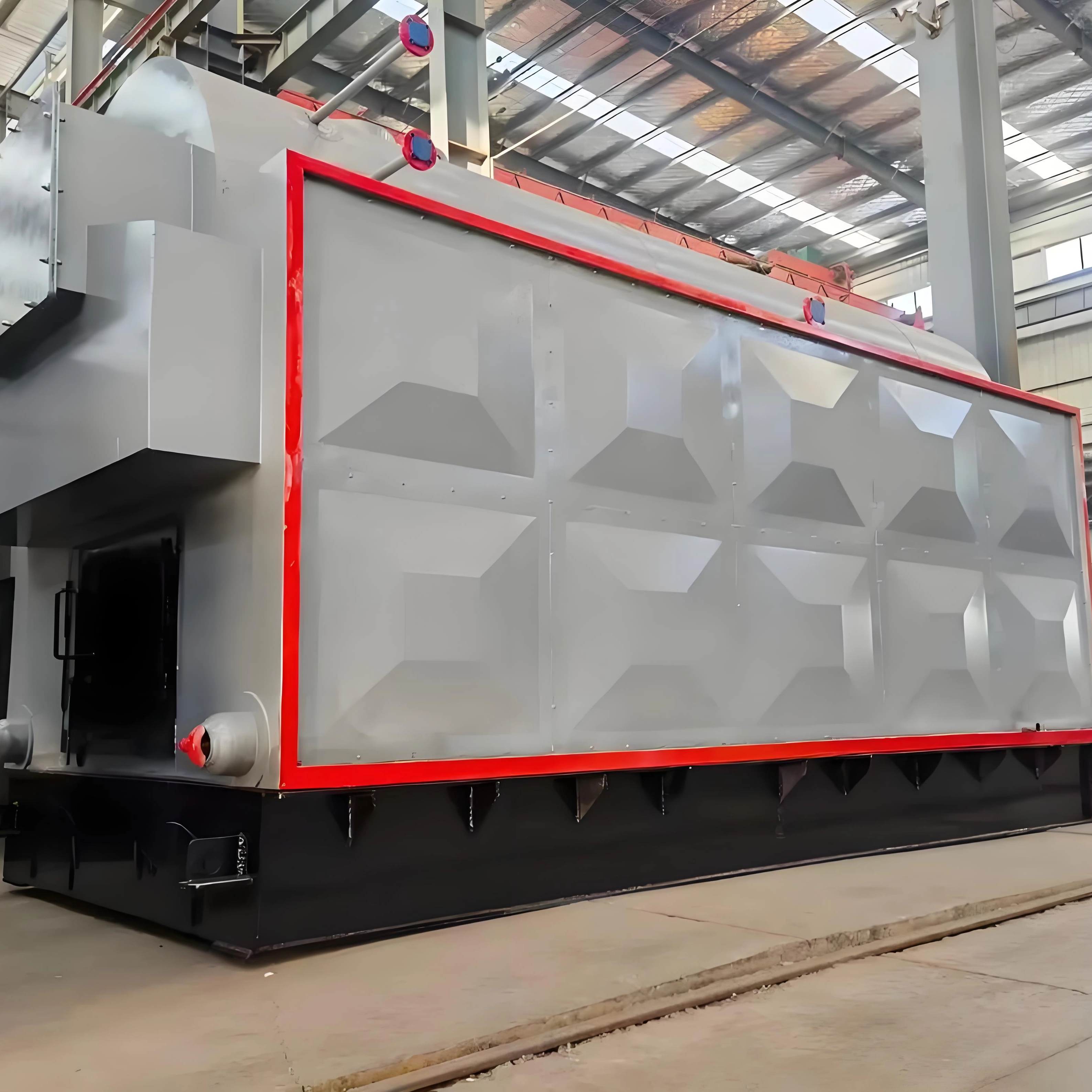 Chinese Made Industrial Fully Automatic DZL/DZW Horizontal Chain Grate Biomass Coal-fired Steam Boiler