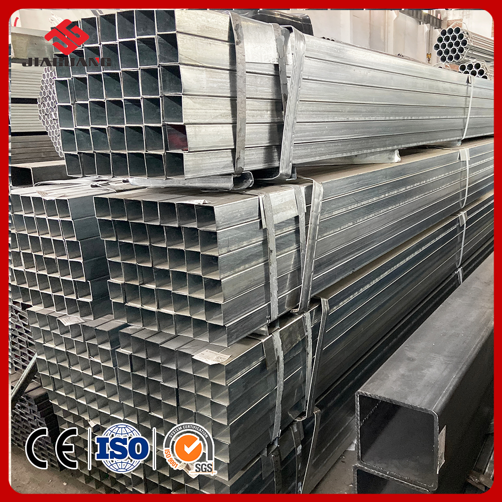 Q235B Rectangular Tube 40 * 70mm Bright Square Tube 45 * 45mm Cold-Rolled Welded Tube 100 * 100mm No Burrs No Welding Rod No Scratches Carbon Steel Square Tubes