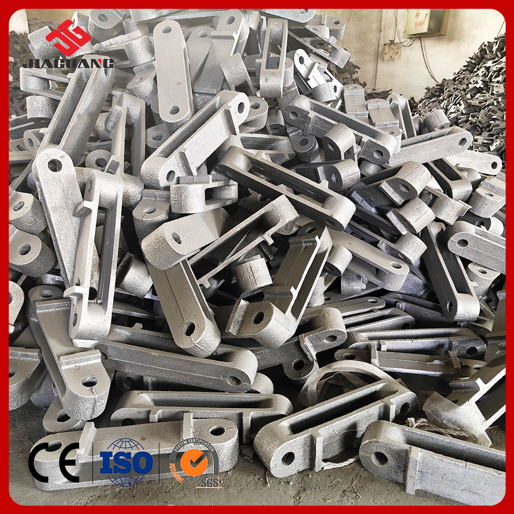 China made high precision boiler auxiliary parts cast steel/cast iron slag remover plate chain