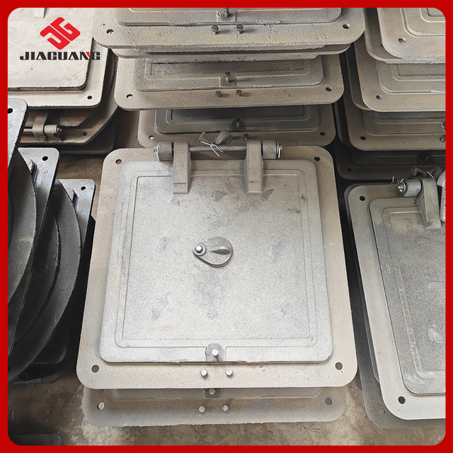 Cast iron heat-resistant fire-resistant layer boiler accessories furnace door