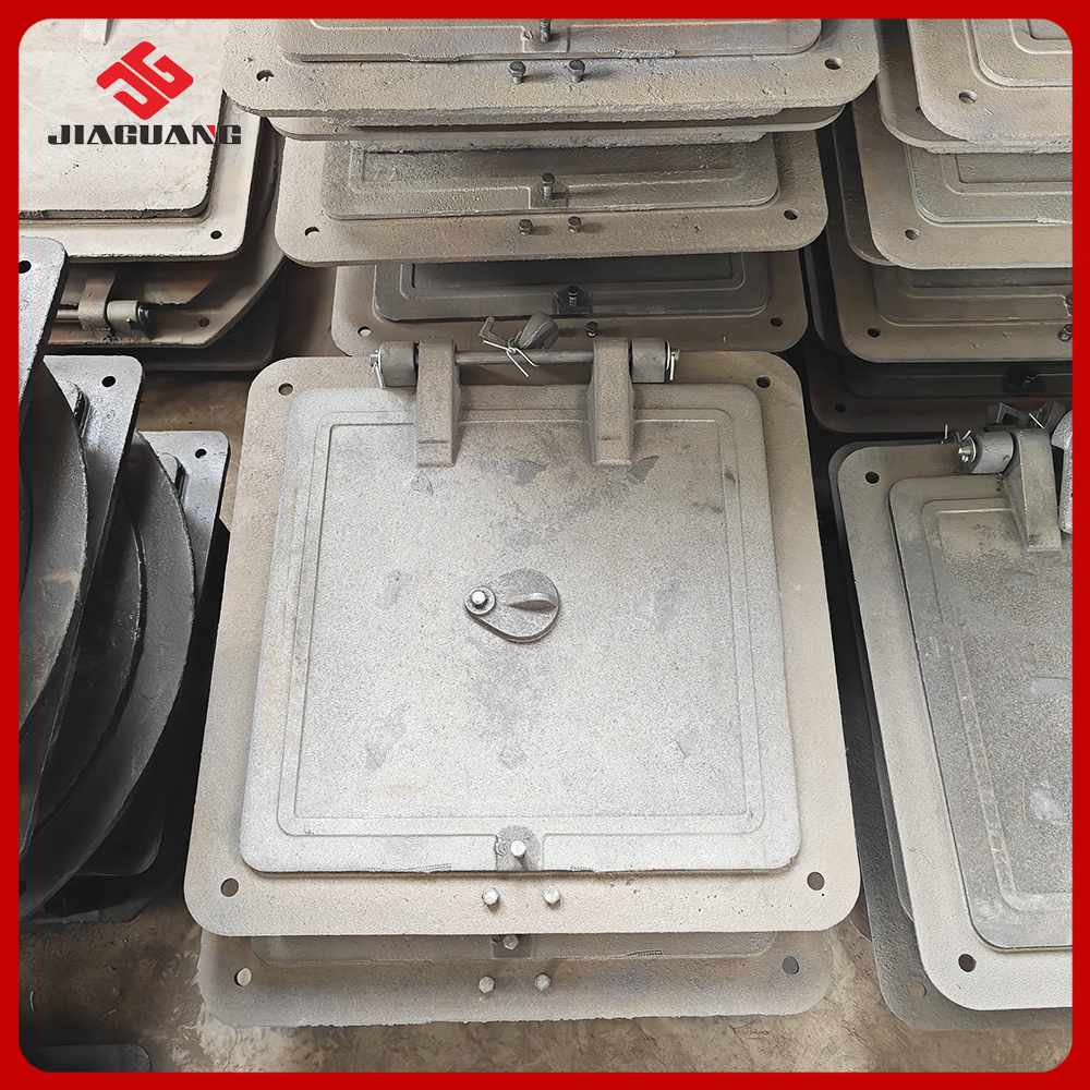 Cast iron heat-resistant fire-resistant layer boiler accessories furnace door