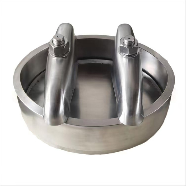 Boiler Accessories Stainless Steel Manhole Corrosion-Resistant 300 * 400 Atmospheric Pressure Quick Opening Manhole Oval Handhole Cover