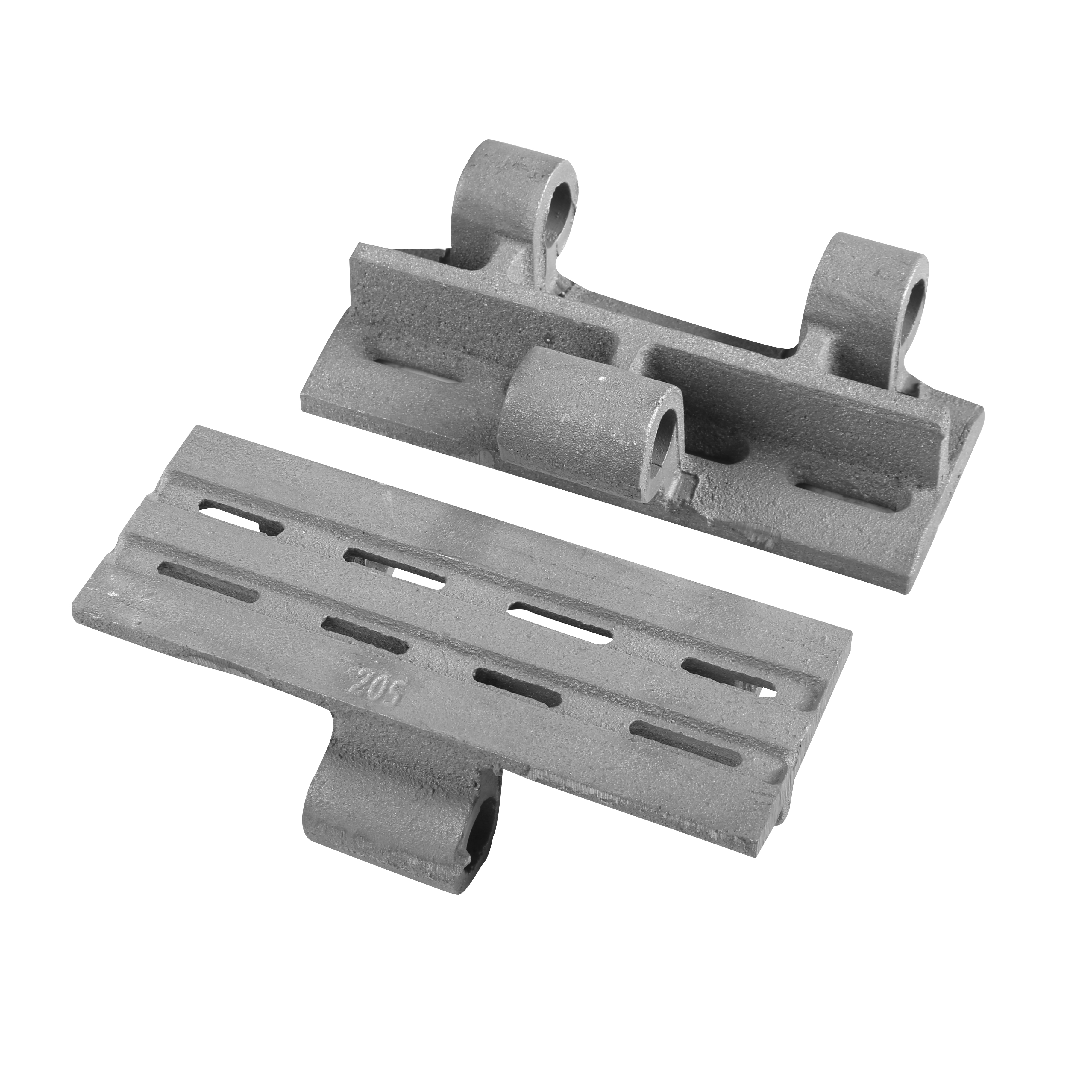 Export standard 115-215mm cast iron/heat-resistant alloy steel high-precision grate chain boiler accessories three-claw grate
