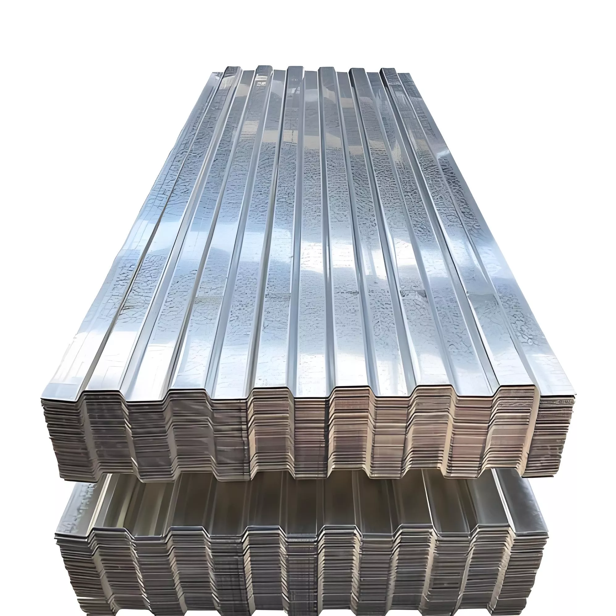 High-Quality Galvanized/Color Coated/Stainless Steel Corrugated Steel Plates - Custom Sizes & Thicknesses Available (0.2 - 3.0mm)