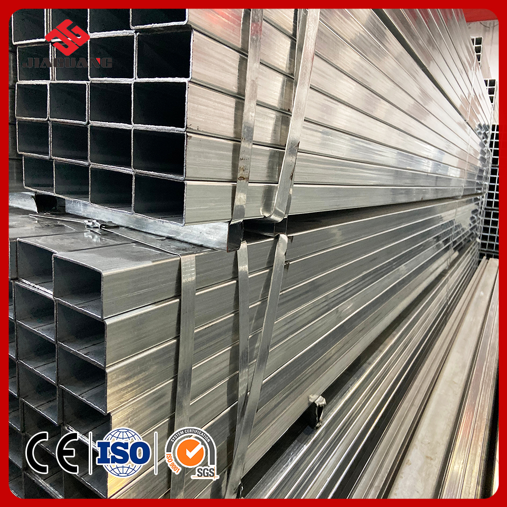 Q235B Rectangular Tube 40 * 70mm Bright Square Tube 45 * 45mm Cold-Rolled Welded Tube 100 * 100mm No Burrs No Welding Rod No Scratches Carbon Steel Square Tubes