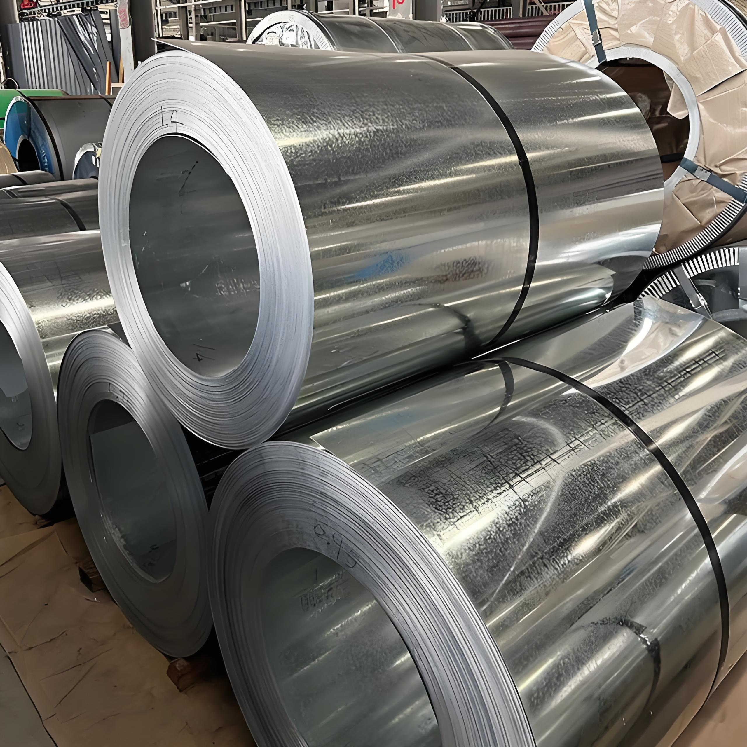 Hot Dip Galvanized Coil JIS G3302 SGCC Toxic Steel Coil for Building Materials