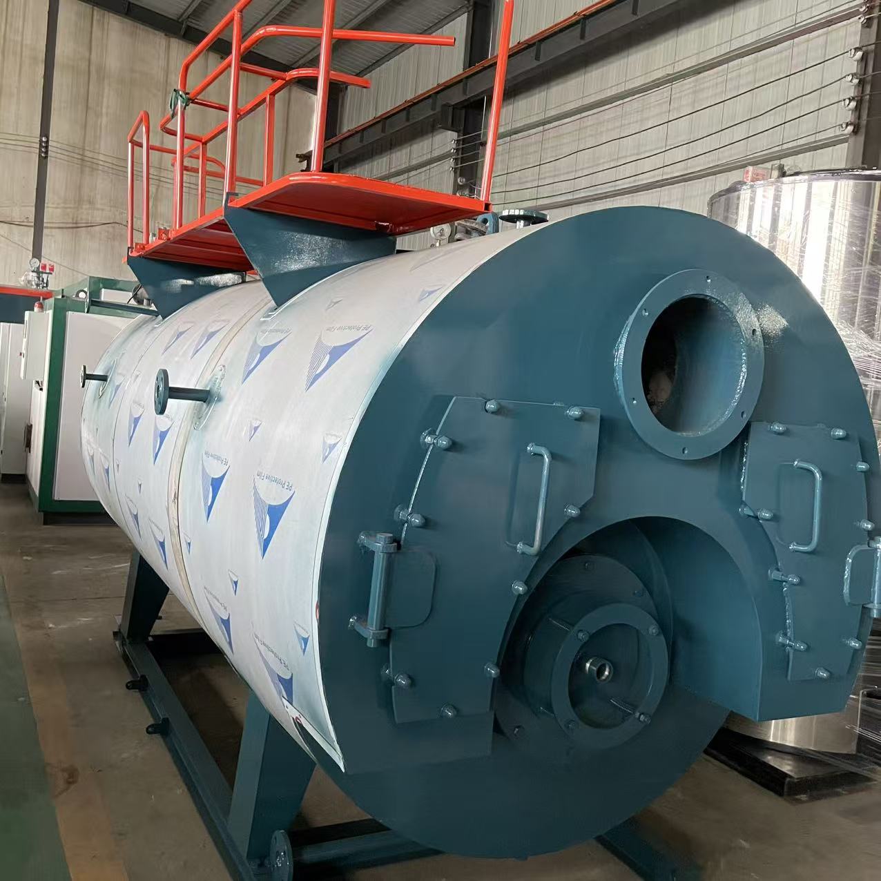 China Coal Boiler Exporter Industrial Applications Industrial Steam Boiler Integrated Safety Valve Coal/biomass/natural Gas/diesel Energy-saving Steam Boiler