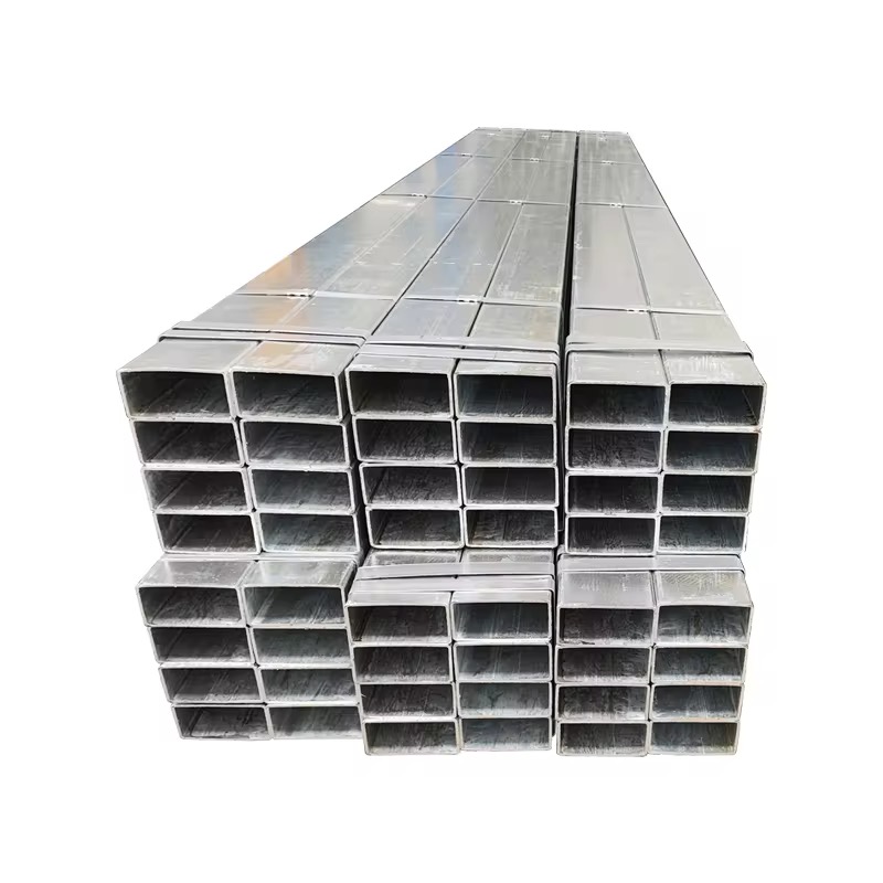 Environmentally friendly and durable preferred material for building infrastructure Carbon steel Q235 corrosion-resistant galvanized square tube